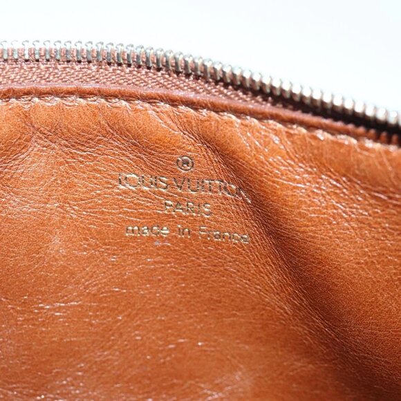 LOUIS VUITTON Monogram Charm Pochette Plat Coin Purse Brown - Picture 9 of 16